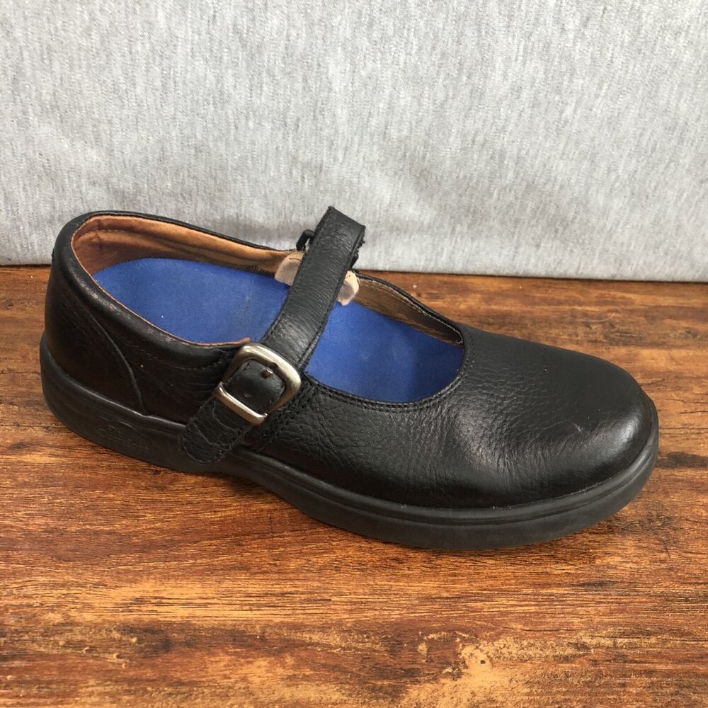 Dr. Comfort Women's‎ Size 6.5 M Diabetic Black Leather Merry Jane Comfort Shoes - Picture 5 of 9